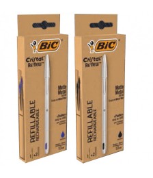 PENNA BIC ARGENTO  CRISTAL...