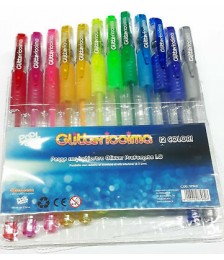 PENNE GLITTERATE 12 COLORI