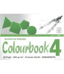 BLOCCO COLOURBOOK F4 24X33...