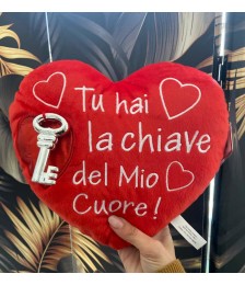 CUORE SAN VALENTINO CON CHIAVE