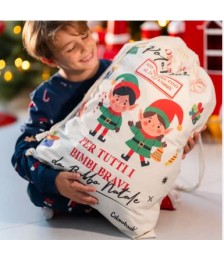 SACCO DI BABBO NATALE PER DONI